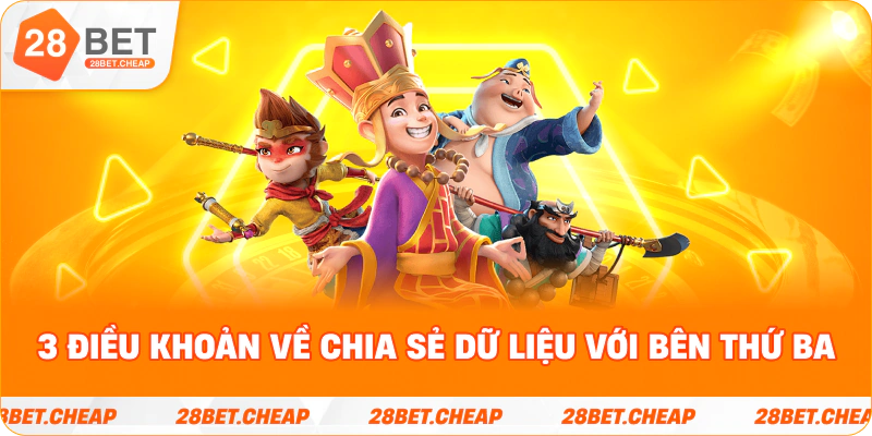 3 điều khoản về chia sẻ dữ liệu với bên thứ ba