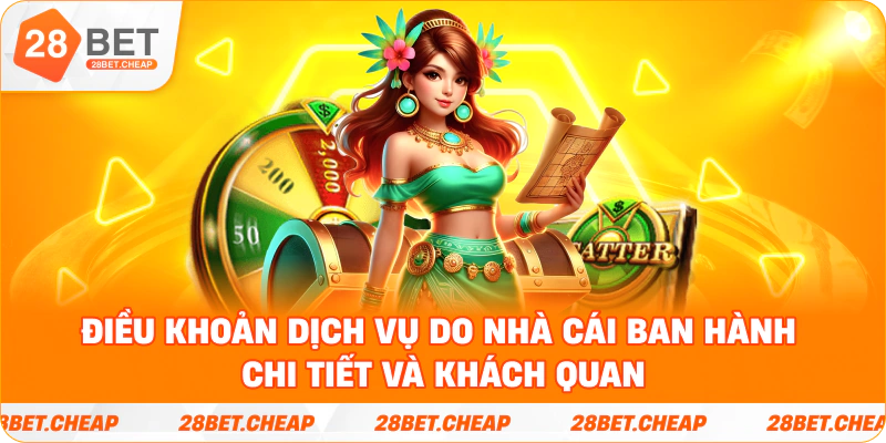 Điều khoản dịch vụ do nhà cái ban hành chi tiết và khách quan