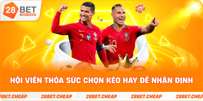 Hội viên thỏa sức chọn kèo hay để nhận định